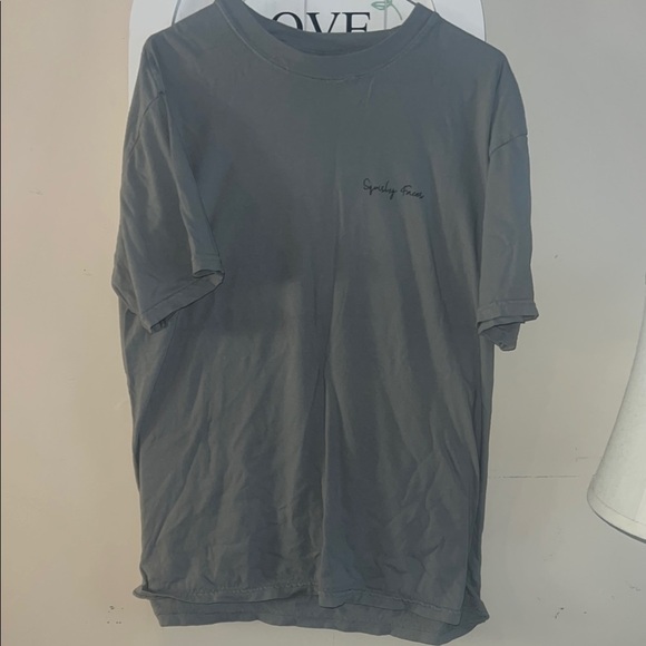 👜Comfort Colors Gray Graphic T-Shirt - Size Large - Picture 1 of 5